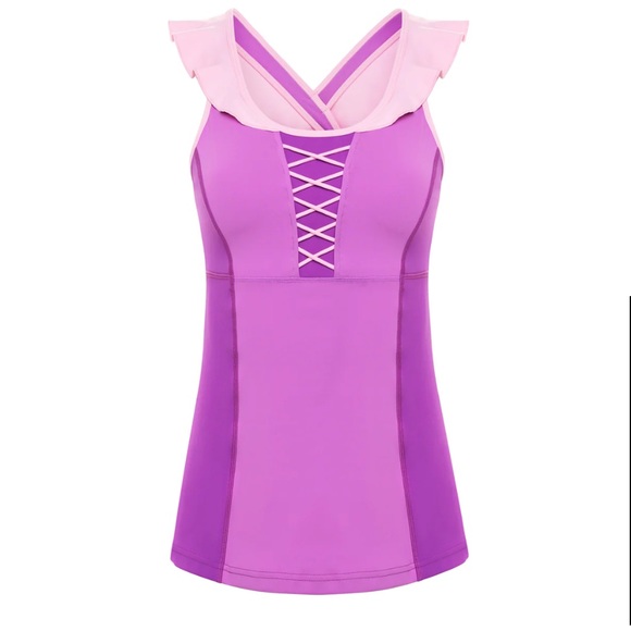 crowned athletics Tops - NWT Golden Dreamer Athletic Tank